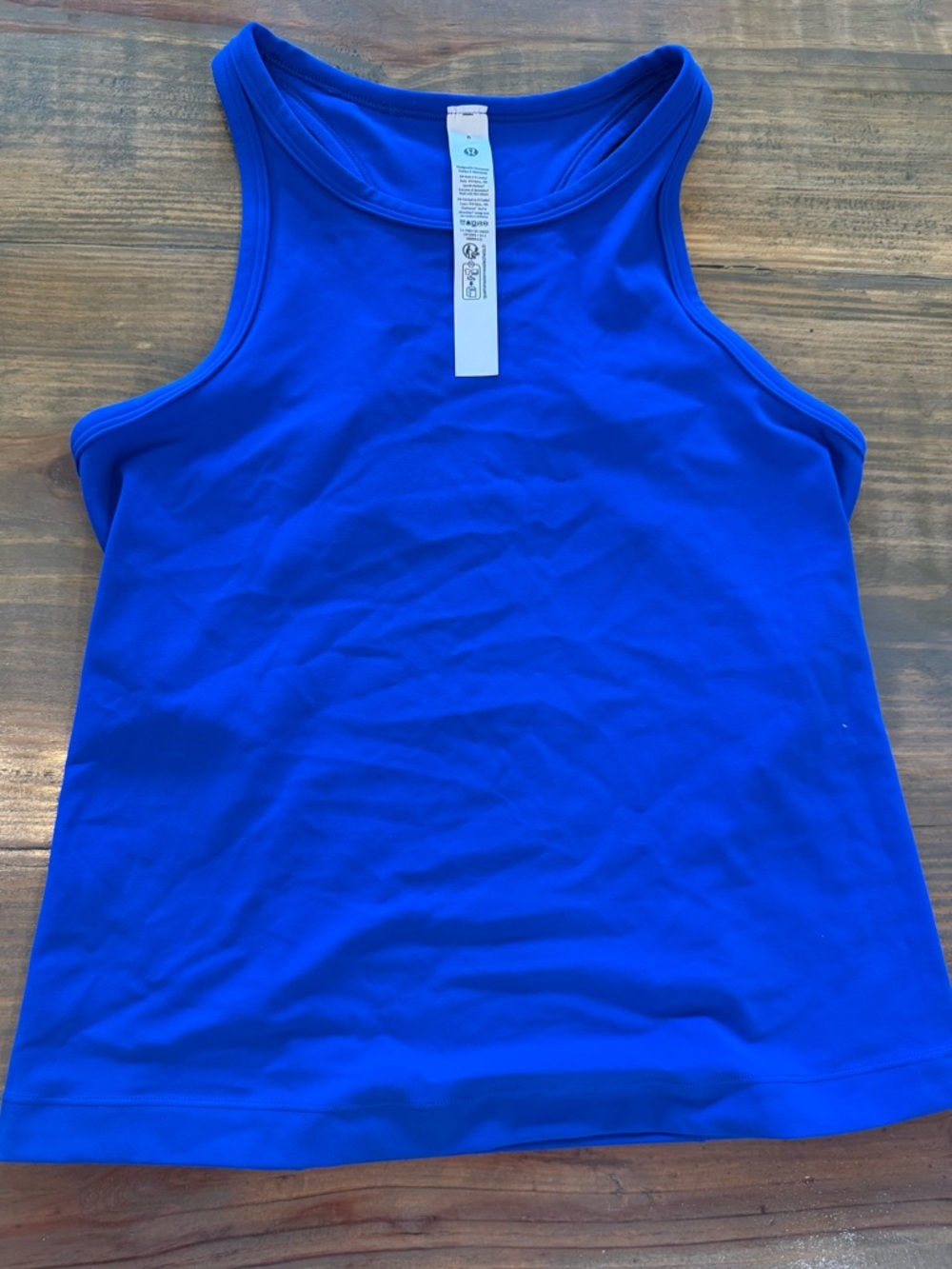 Lululemon Align Racerback Tank Top Blue Size 8 NWT Nulu Yoga Athletic
